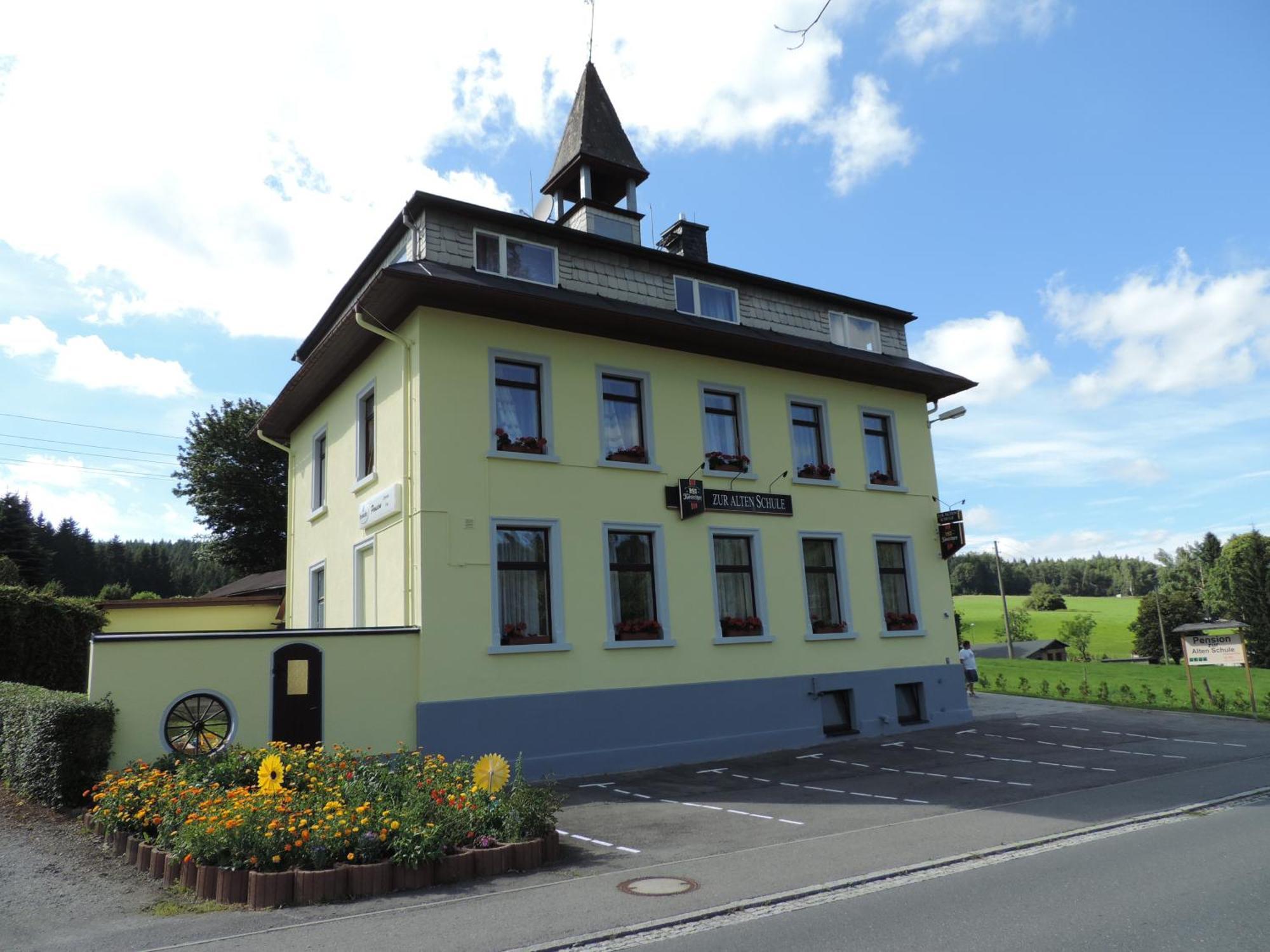 Pension Zur Alten Schule Bärenstein Екстериор снимка